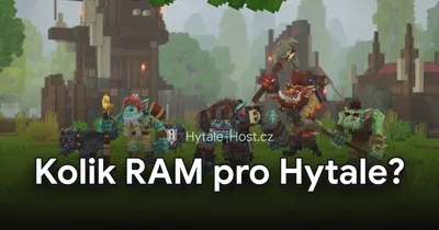 Kolik RAM potřebujete pro Hytale server – přehled podle hráčů